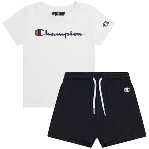 Champion Toddler Kids Boys Athletic Set White 306782-Ww001 80 / 12 Months