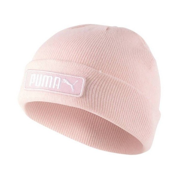 Puma Classic Cuffed Unisex Youth Girls Beanie Athletic Peach Smoothie 023462-05 Osfy