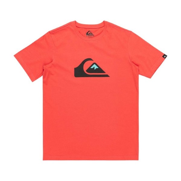 Quiksilver Boys Comp Logo Youth T-Shirt Cayenne Eqbzt04711-Rmc0 128 / 7-8 Years