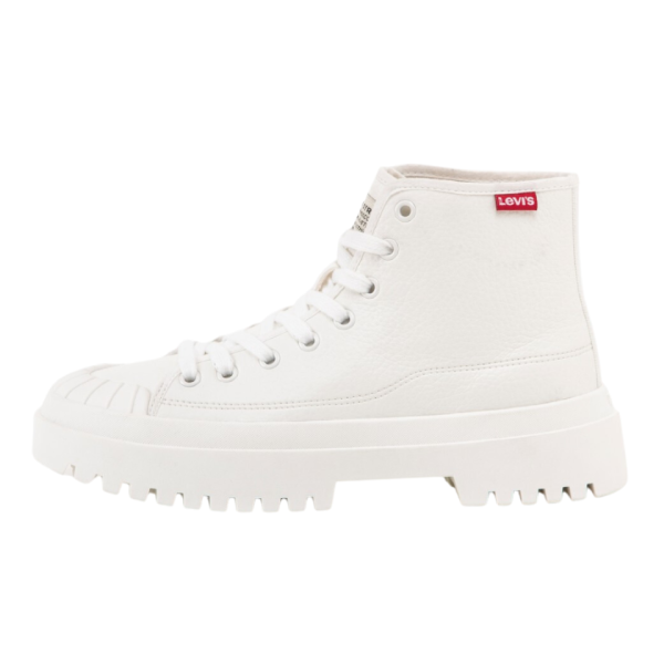 Levi's Patton S Women Shoes Fashion Boots Brilliant White 234707-960-50 37