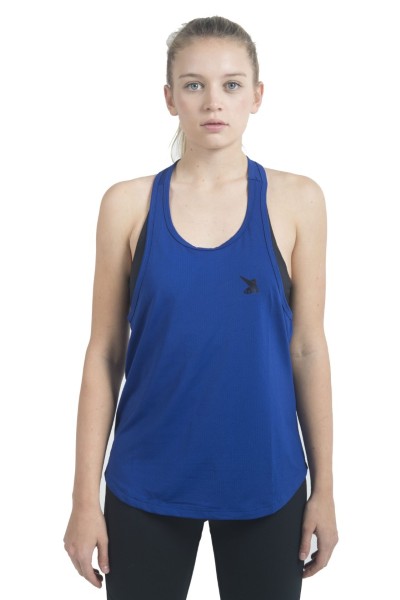 Veren Women Clothing Blue Tank Top XL