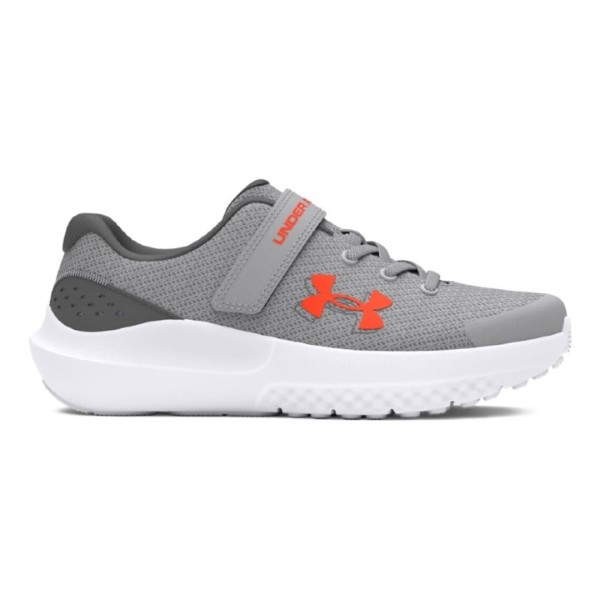 Under Armour Little Kids Boys Bps Surge 4 Ac Running Shoes Grey 3027104-100 28.5