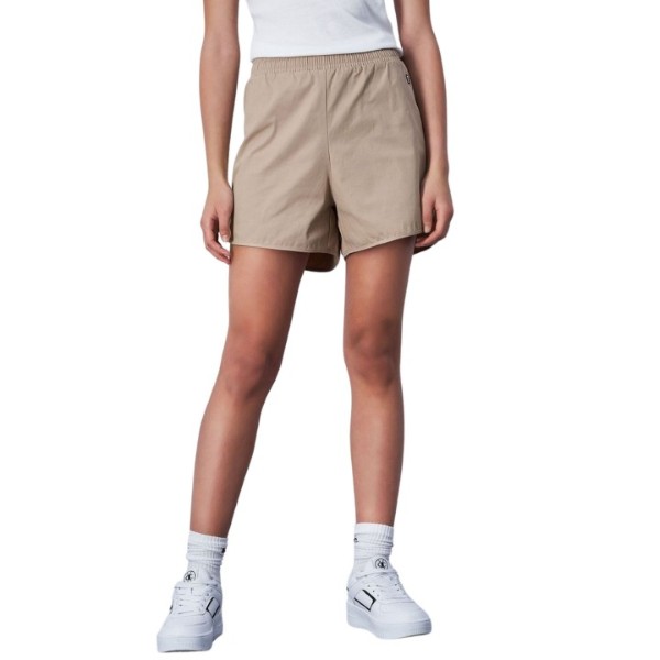 Champion Women Clothing Bermuda Athletic Shorts Brown 117194-MS066 XS