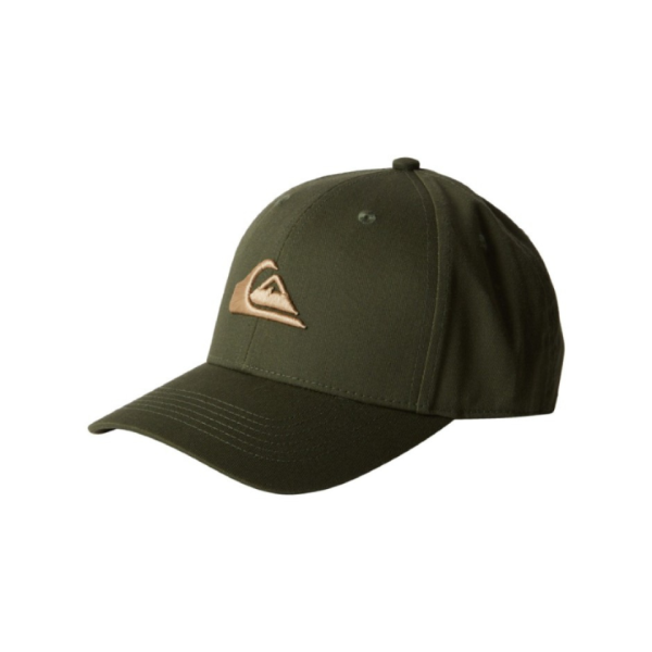 Quiksilver Decades Snapback Cap Hat  Men Headwear Khaki Aqyha04002-Cre0 One