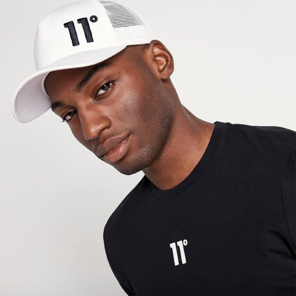 11 Degrees High Build Logo Trucker Cap One