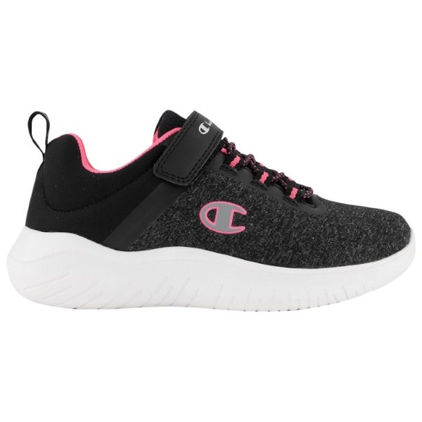 Champion Kids Girls Low Cut Playrun Nebula G Ps Shoes Black S32638-KK001 28.5