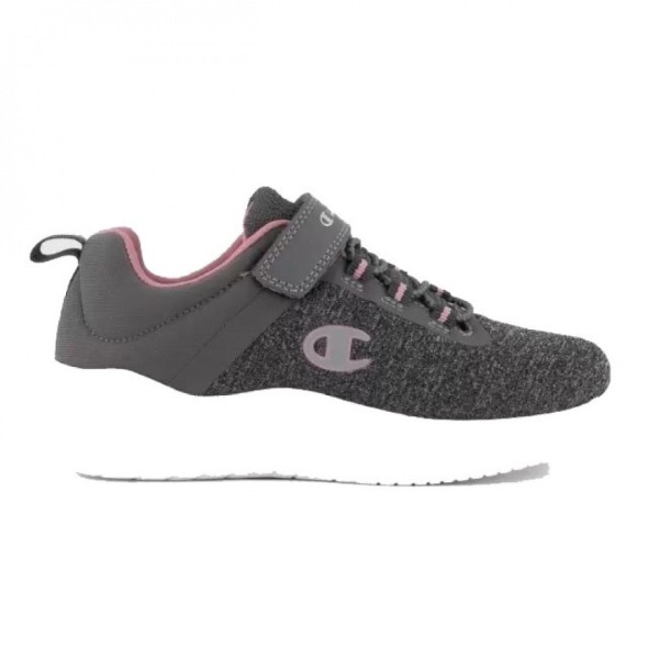 Champion Kids Girls Low Cut Playrun Nebula G Ps Shoes Grey S32638-ES017 28.5