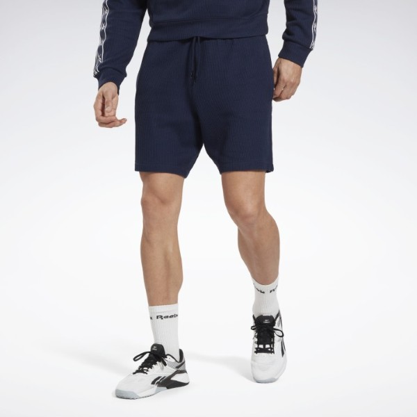 Reebok Men Clothing Identity Vector Waffle Shorts XL