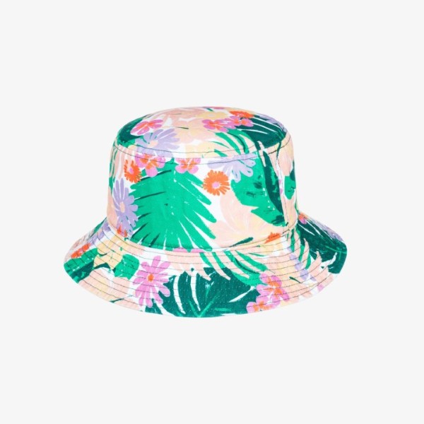 Roxy Girls Jasmine Paradise Bucket Hat Multi Erlha03143-Gpn5 One