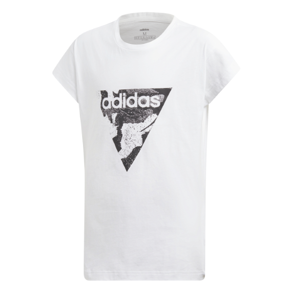 Adidas Kids Girls Clothing Training Essentials Loose Tee 110 / 4-5 Years
