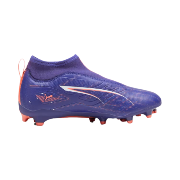 Puma Ultra 5 Match+ Ll Fg/ag Jr Football Game Boots Kids Shoes Purple 107694-01 Size 38