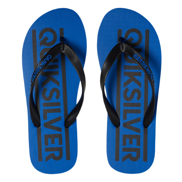 Quiksilver Java Wordmark Boys Flip Flops Black AQBL100260-XKBK Size 31