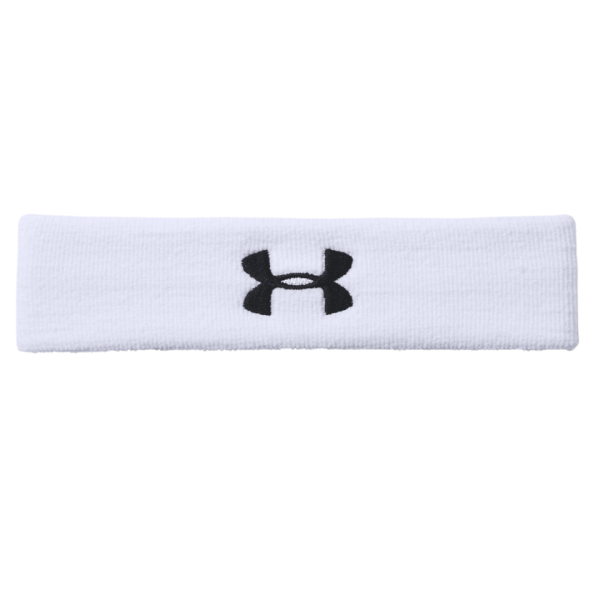 Under Armour Headband Performance Multisports Unisex Adults White 1276990-100 One