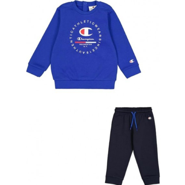 Champion Infant Boys Crewneck Suit Blue 306847-BS008