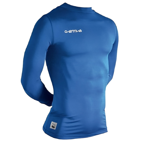 Cama Men Termica Shirt Long Sleeve Thermal Blue 175