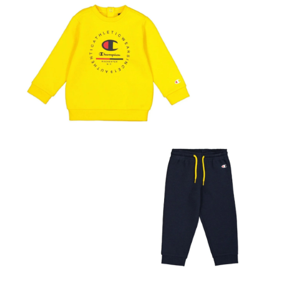 Champion Infant Boys Crewneck Suit Yellow 306847-YS079