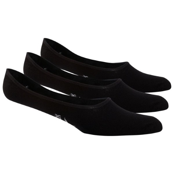 Reebok Active Foundation Invisible 3 Pairs No Show Socks Black FQ5313 37-39