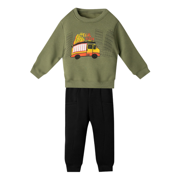 Nek Kids Wear Kids Boys Tracksuit Set Green 141525-67 size 3