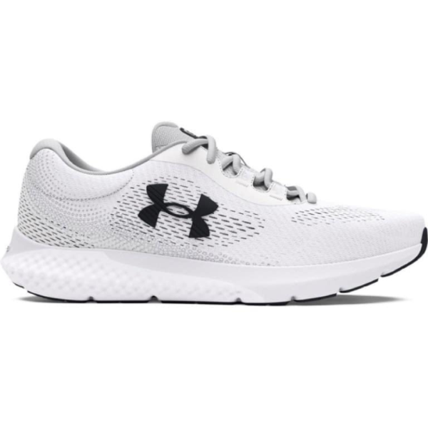 Under Armour Charged Rogue 4 Men Running Shoes White 3026998-101 Size 46
