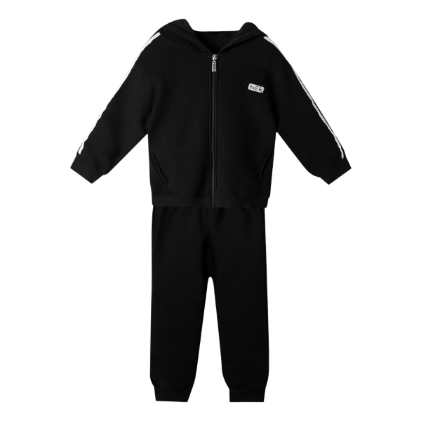 Nek Kids Wear Junior Boys Tracksuit Set Black 162125-129 size 8