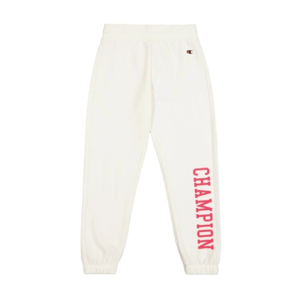 Champion Girls Elastic Cuff Athletic Fashion Pants White 405027-WW003