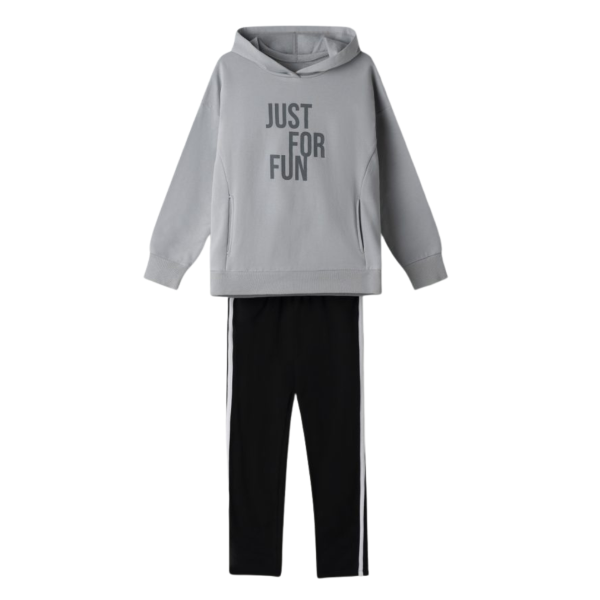 Ebita Girls Fashion Tracksuit Set Grey 255040-GR size 10YEAR