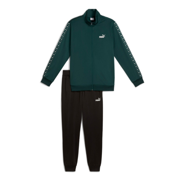 Puma Poly Tape Suit Tracksuit Set Men Green 684853-75 size M
