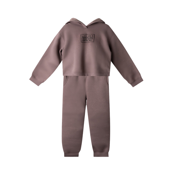 Nek Kids Wear Junior Girls Tracksuit Set Brown 122125-200 size 6