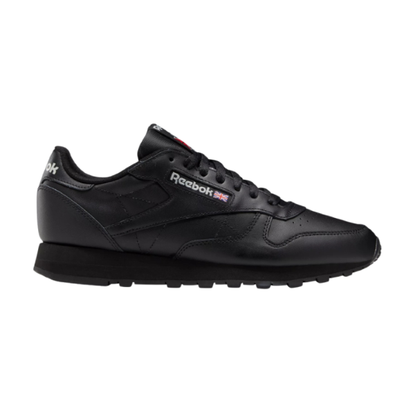 Reebok Classic Leather Men's Fashion Sneakers Shoes Black 100008494