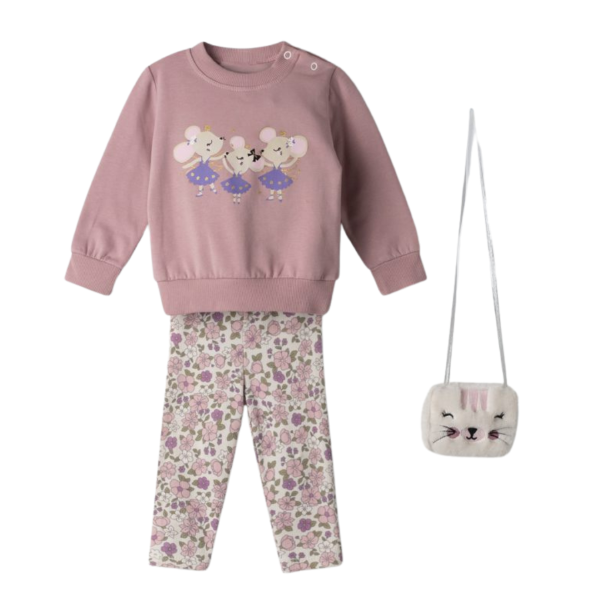 Ebita Girls Fashion Infant Baby Girl Tracksuit Set Pink 255520-PI size 68 / 6 Months