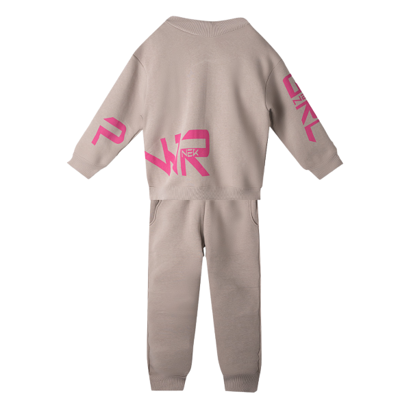 Nek Kids Wear Junior Girls Tracksuit Set Beige 124925-53 size 8