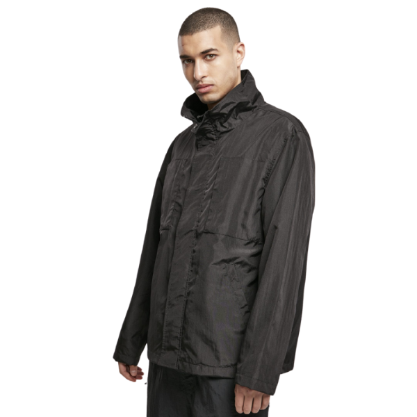 Urban Classics Double Pocket Nylon Crepe Men Jacket Black TB4393-00007