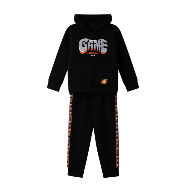 Hashtag For Boys Tracksuit Set Black 243833-BK size 4YEAR