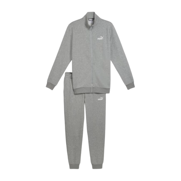 Puma Essentials Sweat Suit Fleece Tracksuit Set Men Grey 688175-70 size XL