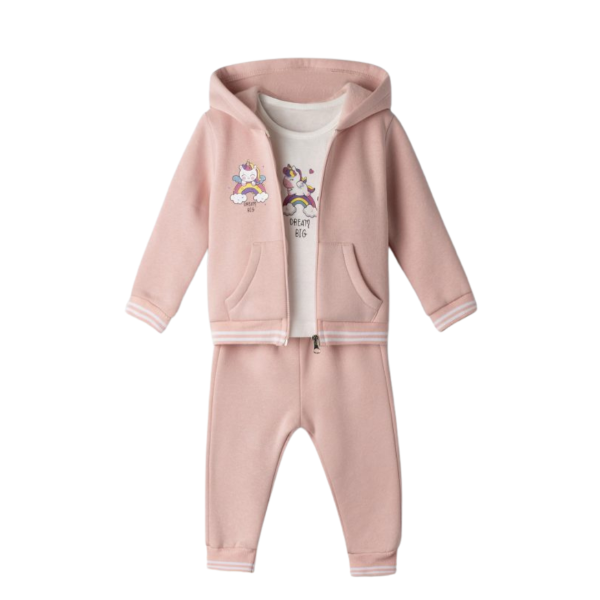 Ebita Girls Fashion Infant Baby Girl Tracksuit Set Pink 255504-PI size 80 / 12 Months