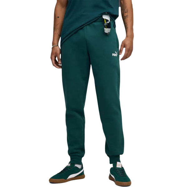 Puma Essentials No.1 Logo Sweatpants Fleece Classic Men Green 682607-75 size L