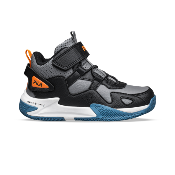 Fila Memory Pick 3 Nanobionic Fashion Sneakers Kids Boys Shoes Black 3AF53005-035 size 32