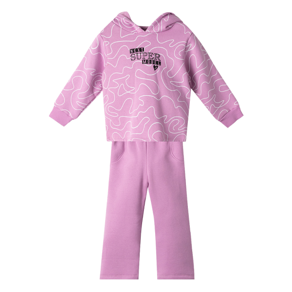 Nek Kids Wear Kids Girls Tracksuit Set Pink 132725-100 size 2