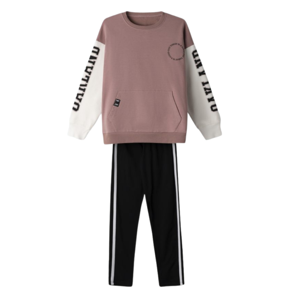 Ebita Girls Fashion Tracksuit Set Pink 255042-PI size 6YEAR