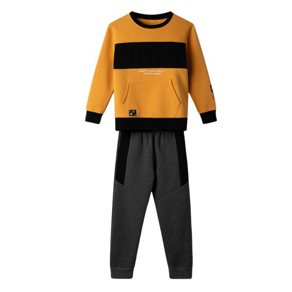 Hashtag For Boys Tracksuit Set Yellow 243757-YE size 6YEAR