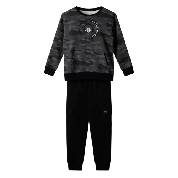 Hashtag For Boys Tracksuit Set Black 243762-BK size 14YEAR