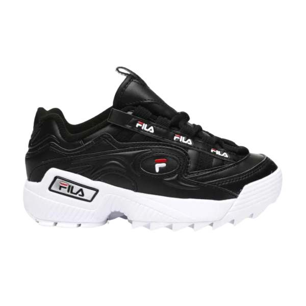 Fila D-formation Fashion Sneakers Kids Girls Shoes White 3CM00776-125 size 37.5