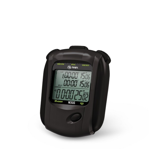 Amila Nexus Digital Handheld Stopwatch Black 44243 size ONE