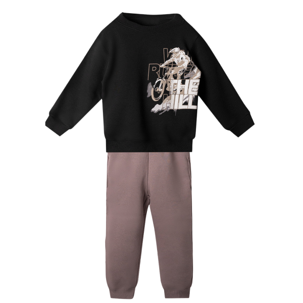 Nek Kids Wear Junior Boys Tracksuit Set Black 162625-135 size 6