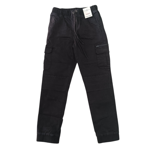 Hashtag For Boys Cargo Trouser Black 243745-BK size 12YEAR
