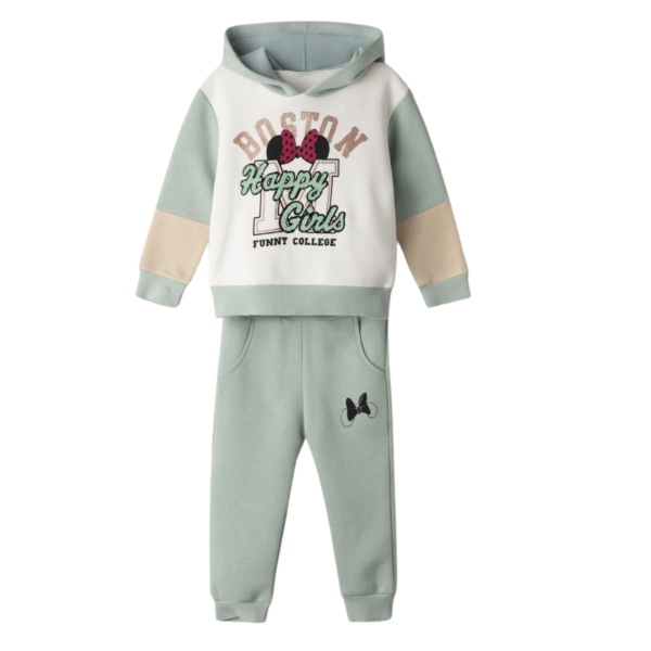 Ebita Girls Fashion Tracksuit Set Green 243209-GN size 2YEAR