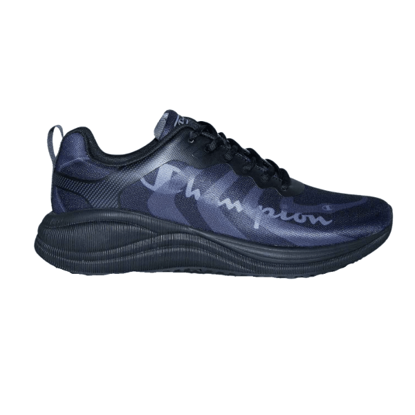 Champion Men Syphon Script Low Cut Shoes Black S22308-KK001 size 44