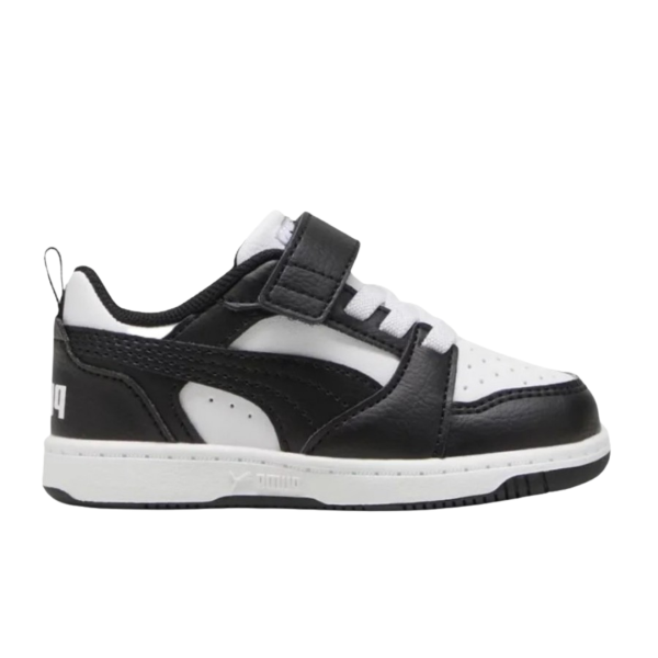 Puma Reb-l Ac+ Preschool Fashion Sneaker Boys Shoes White 398995-01 size 29