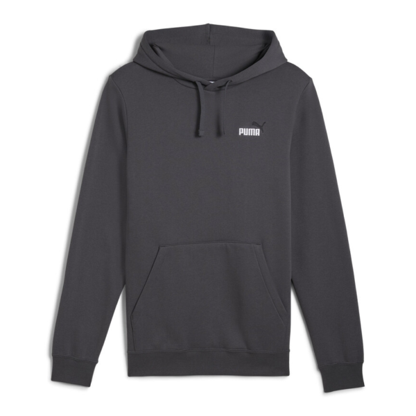 Puma Essentials 2 Color Small No.1 Logo Hoodie Fleece Men Grey 684718-44 size XL