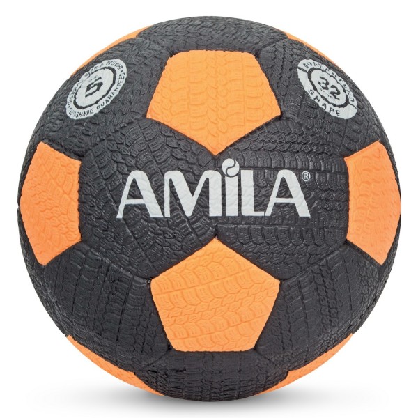 Amila Street Soccer And Beach Soccer Ball No 5 Black Orange 41754 size 5